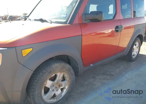 2003 Honda Element Ex from USA, damaged, VIN 5J6YH28543L037041